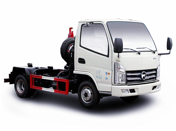國(guó)五凱馬車廂可卸式垃圾車