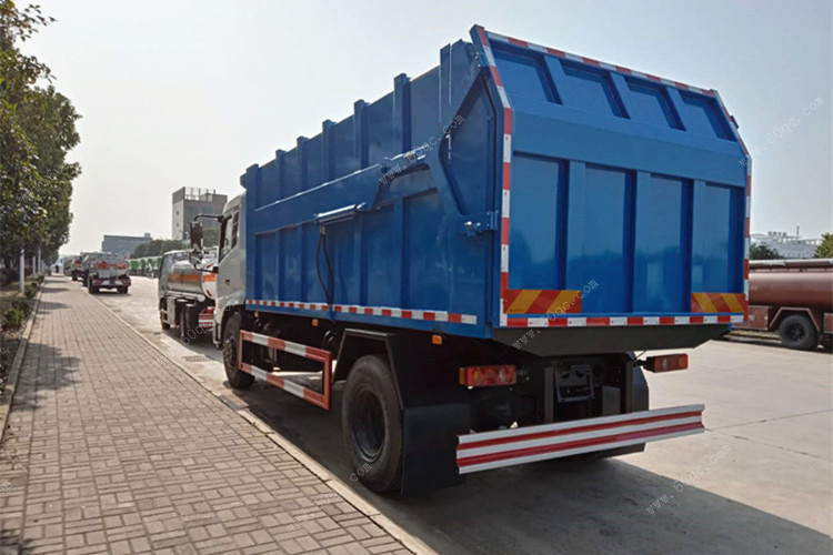 國五東風新款壓縮對接式垃圾車