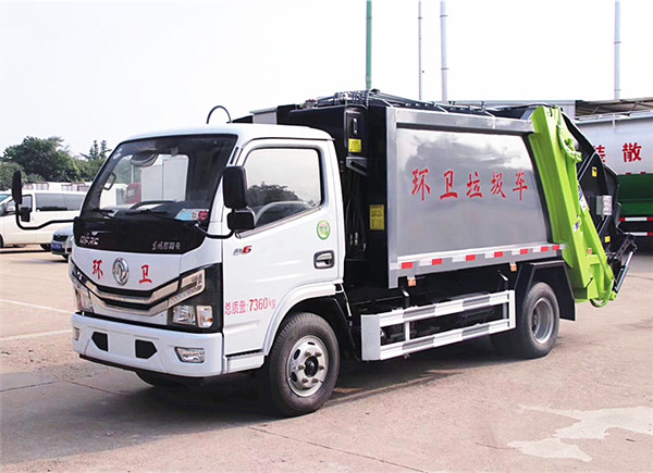國六東風多利卡D6壓縮垃圾車