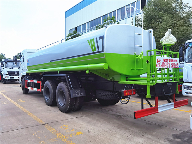 國六東風D17后雙橋灑水車