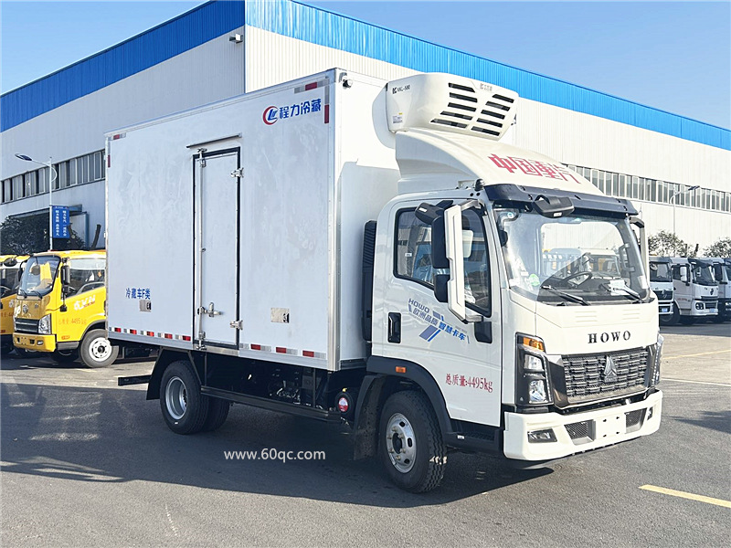重汽豪沃統帥寬體冷藏車