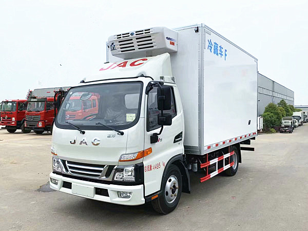 江淮駿鈴V5國六藍牌冷藏車