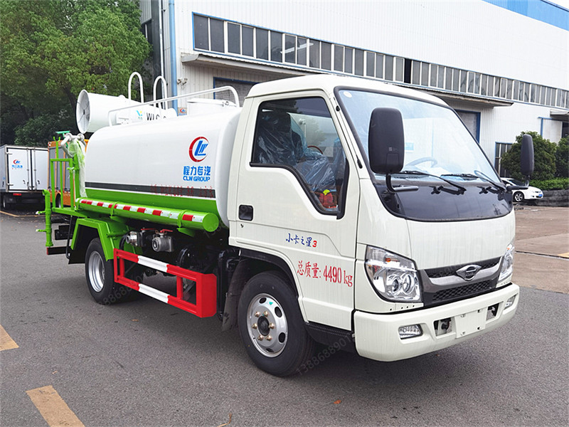 福田小卡之星3藍牌抑塵車