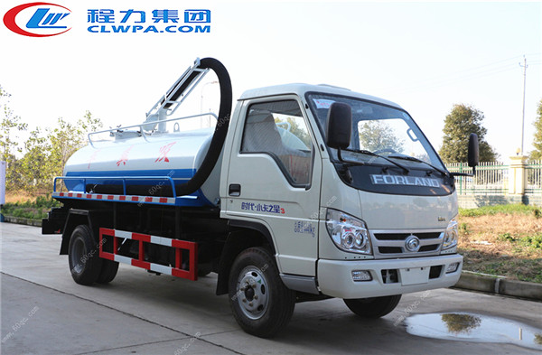 福田藍牌吸糞車
